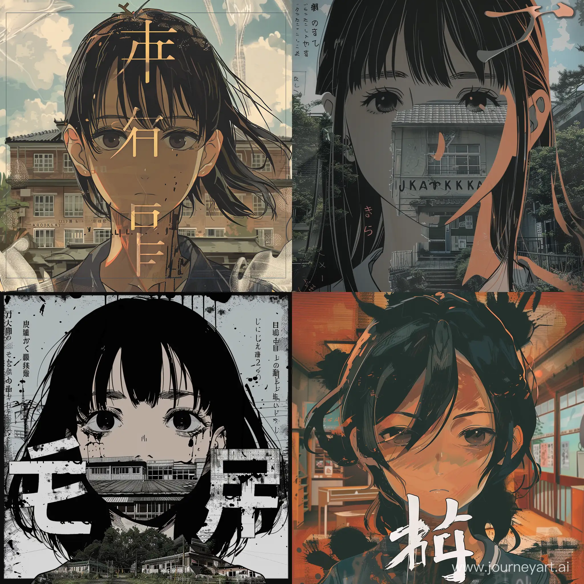 AnimeInspired-Track-Cover-Featuring-AKANE-KUROKAWA-at-School