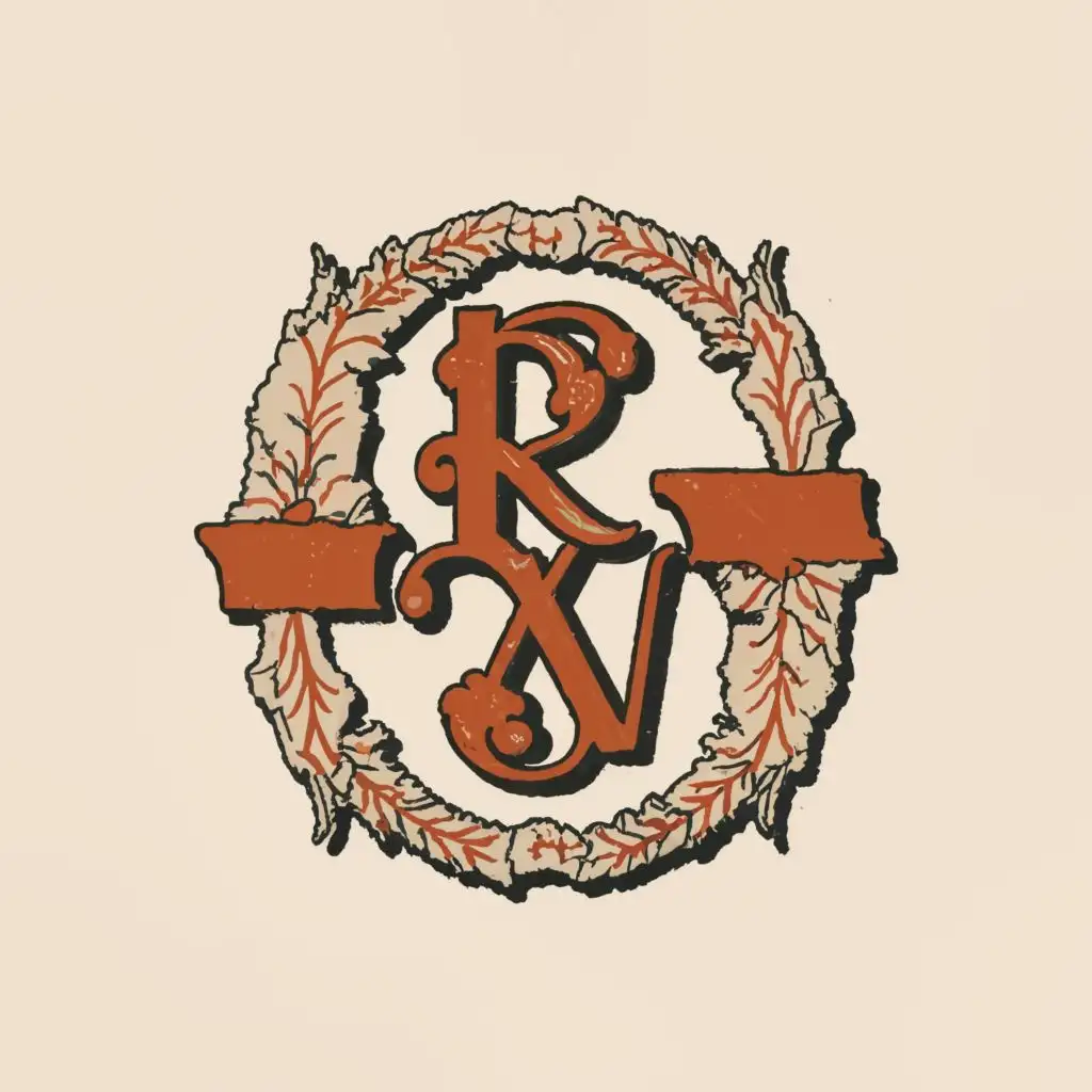 logo, R and W, with the text "The rug weaver", typography