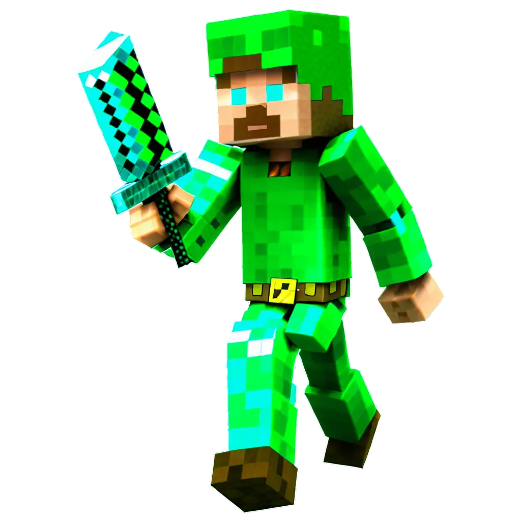 Create Stunning Minecraft Action Hero PNG Images for Your Gaming Blog ...