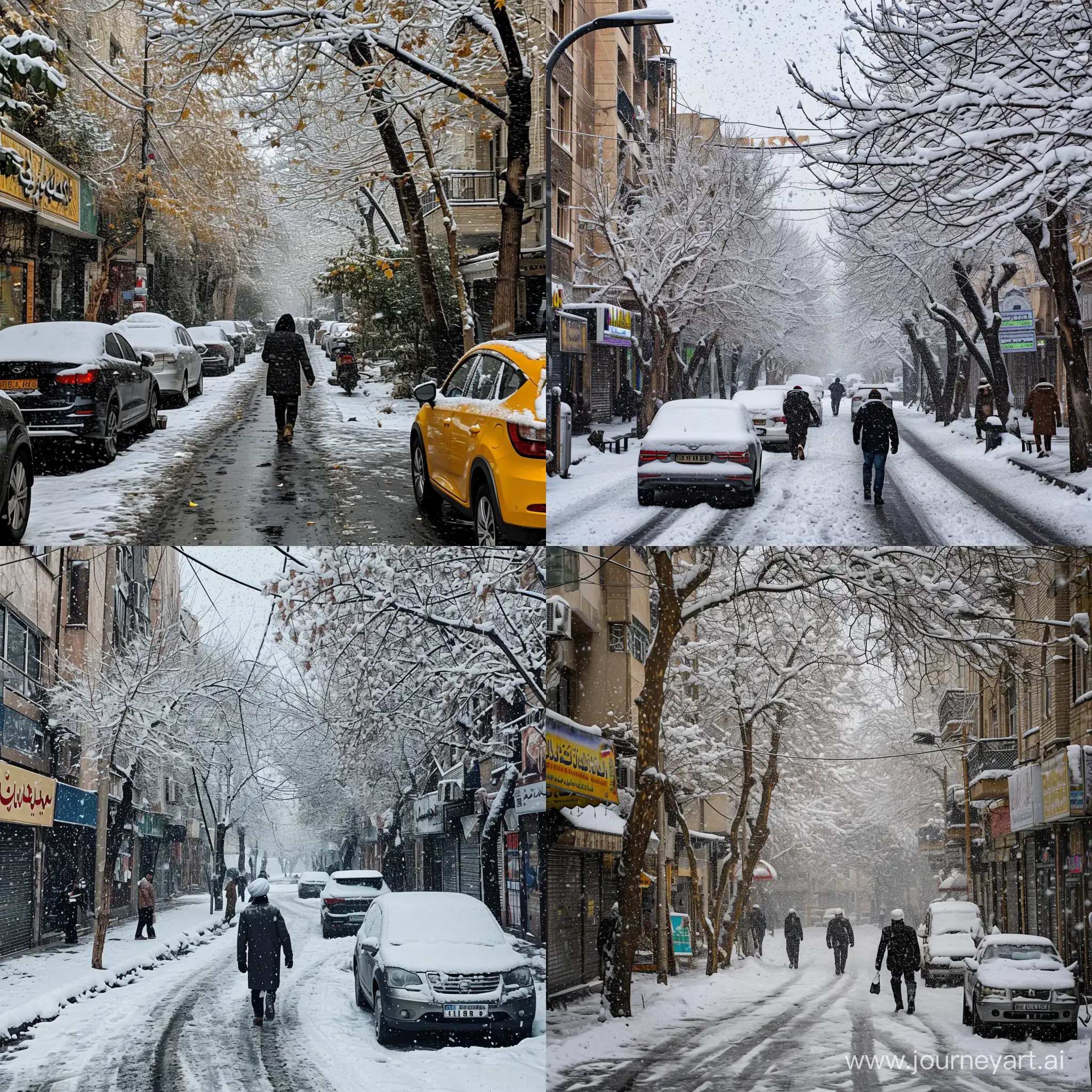 Snowy-Day-in-2050-Tehran-Urban-Winter-Wonderland