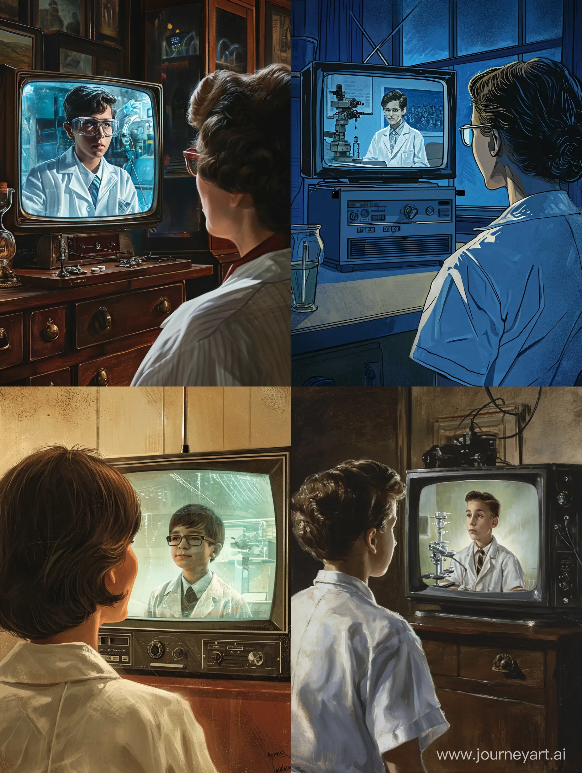 Mother-Proudly-Watches-Scientist-Son-on-TV