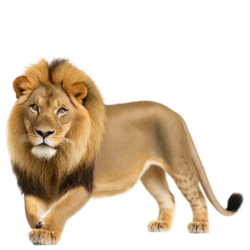 Majestic-Lion-PNG-Captivating-Wildlife-Illustration-for-Digital-Media