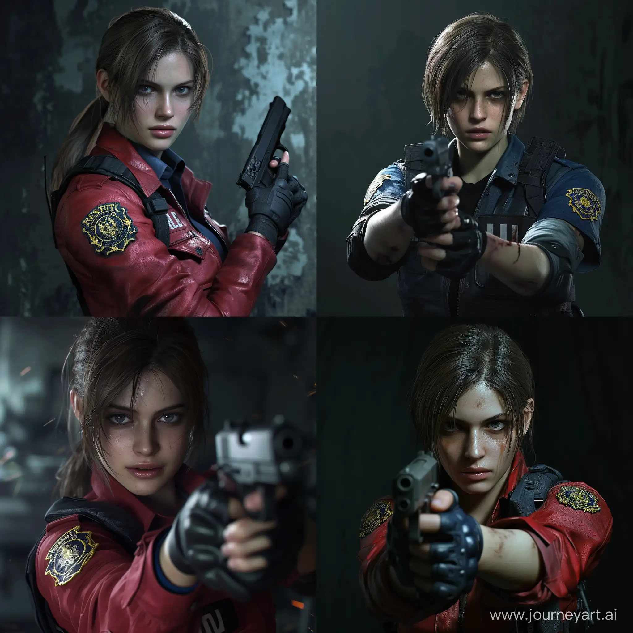 The main character of Resident Evil 2