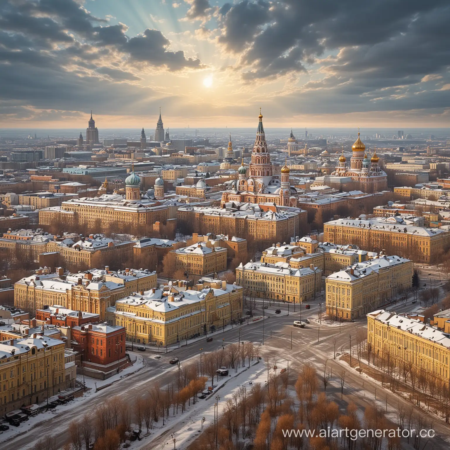 Colorful-Illustration-of-a-Traditional-Russian-Cityscape