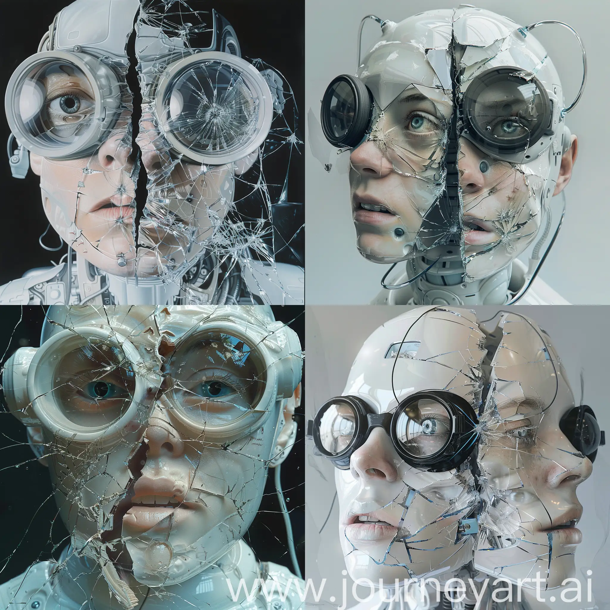 Broken-Robot-Portrait-with-Surrealistic-Details-and-Glass-Accents