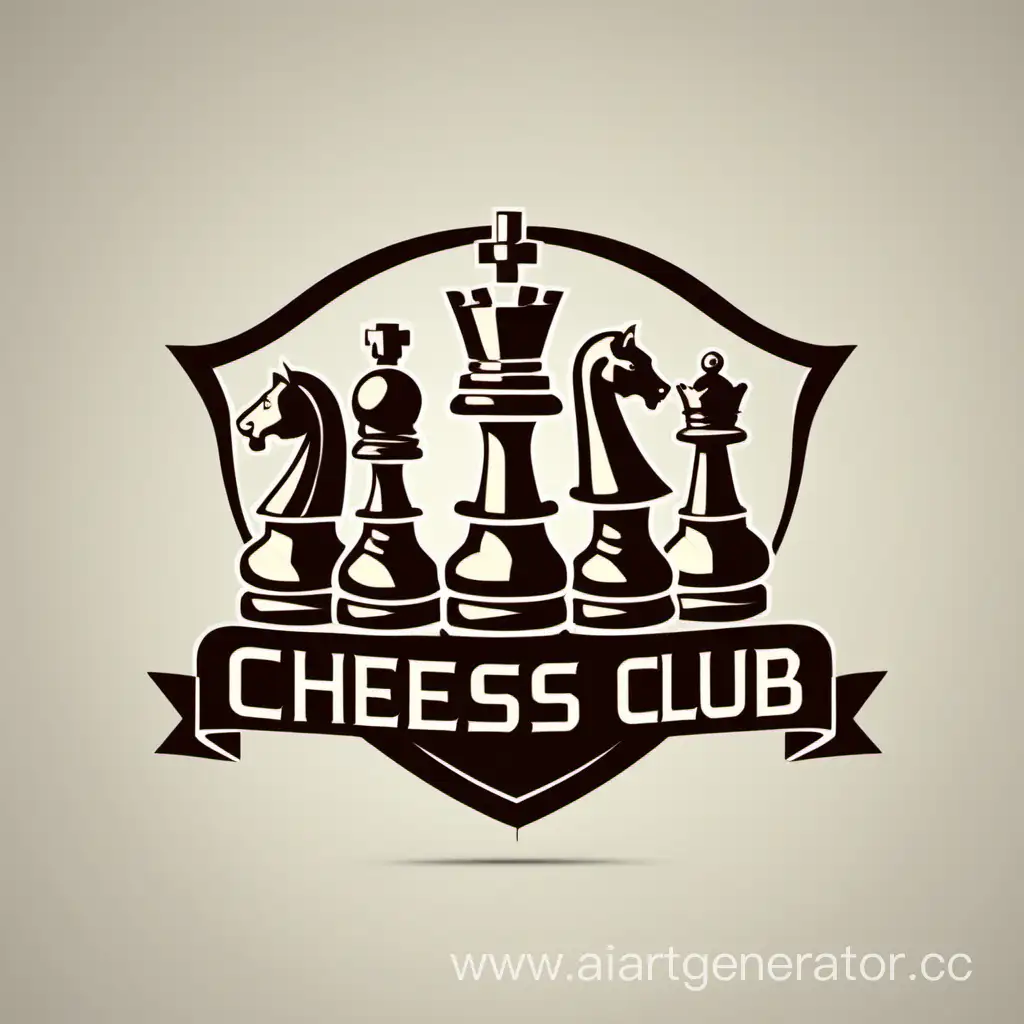 Russian-Chess-Club-Logo-Design-Elegant-Emblem-with-Classic-Chess-Pieces