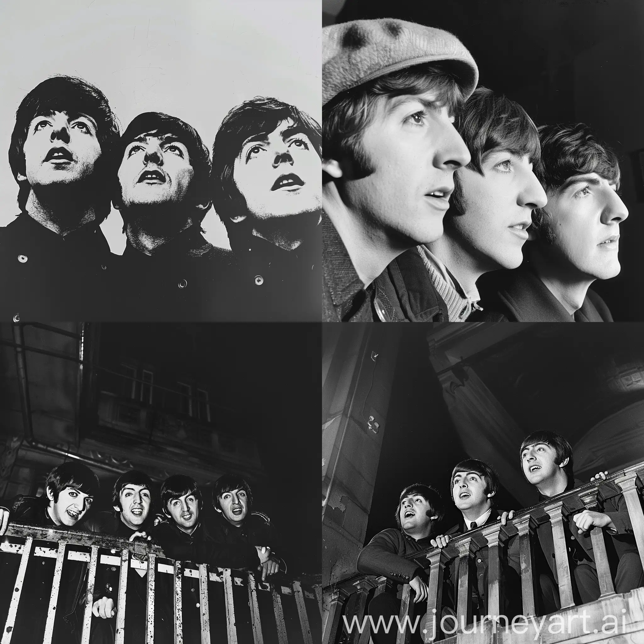 Iconic-Beatles-Portrait-in-Vibrant-Colors