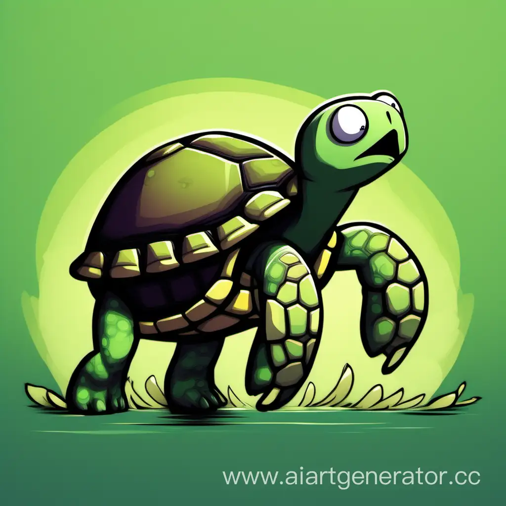 Colorful-Adventure-Time-Style-Turtle-Art