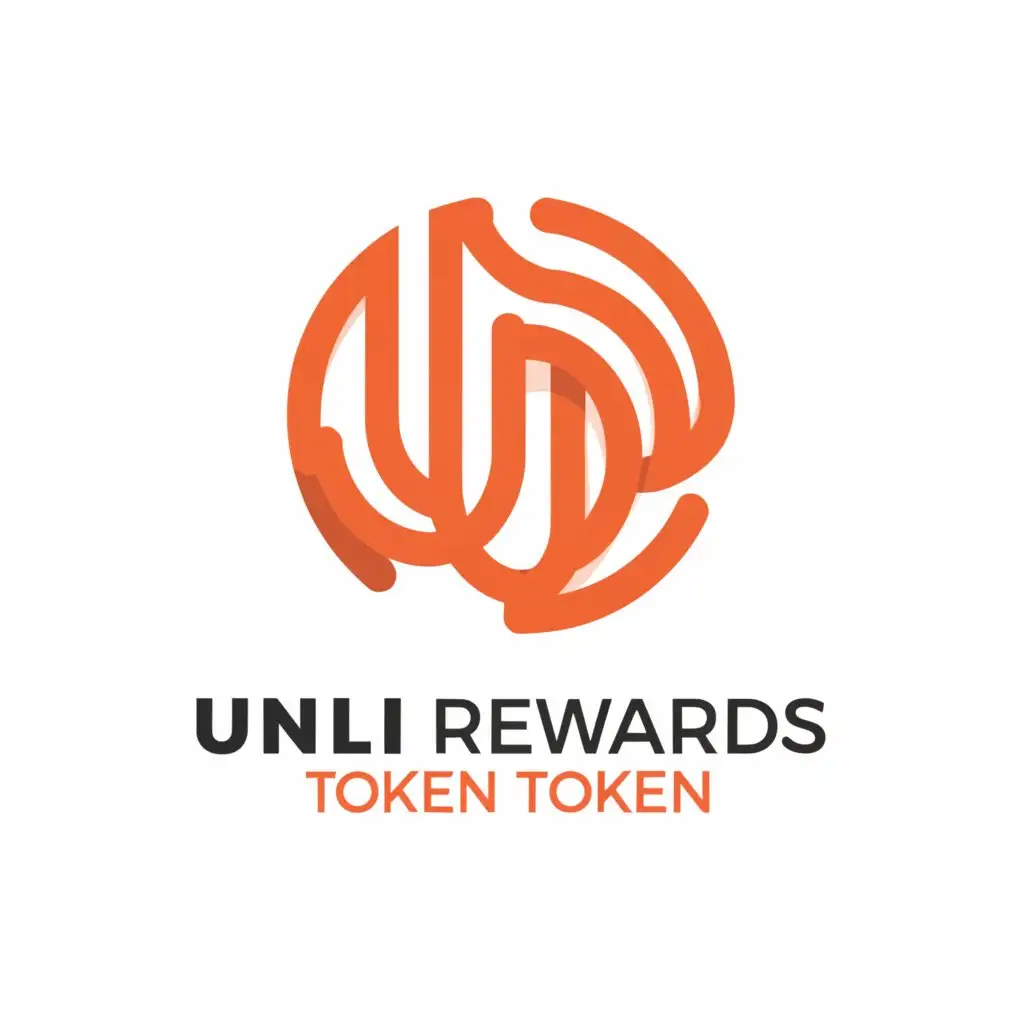 a logo design,with the text "Unli Rewards Token", main symbol:URT,Moderate,clear background