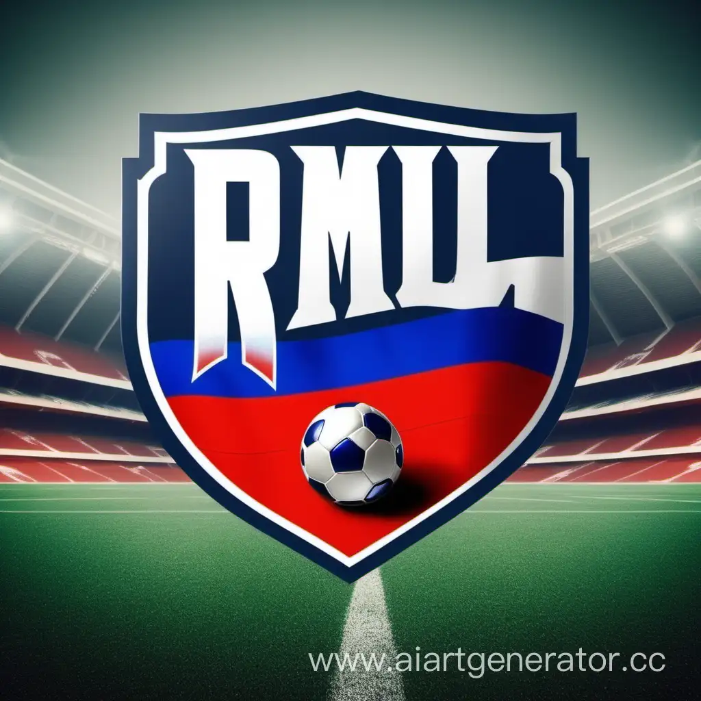 RML-Logo-with-Russian-Flag-on-Football-Field