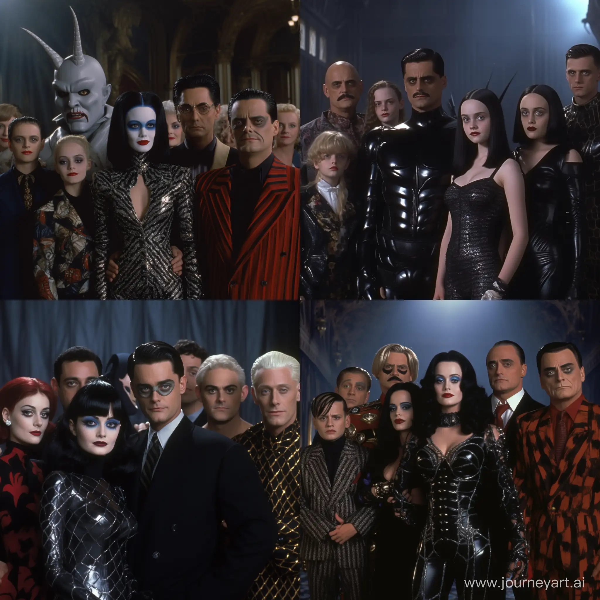 Vintage-Addams-Family-Marvel-Crossover-Mysterious-DVD-Scene