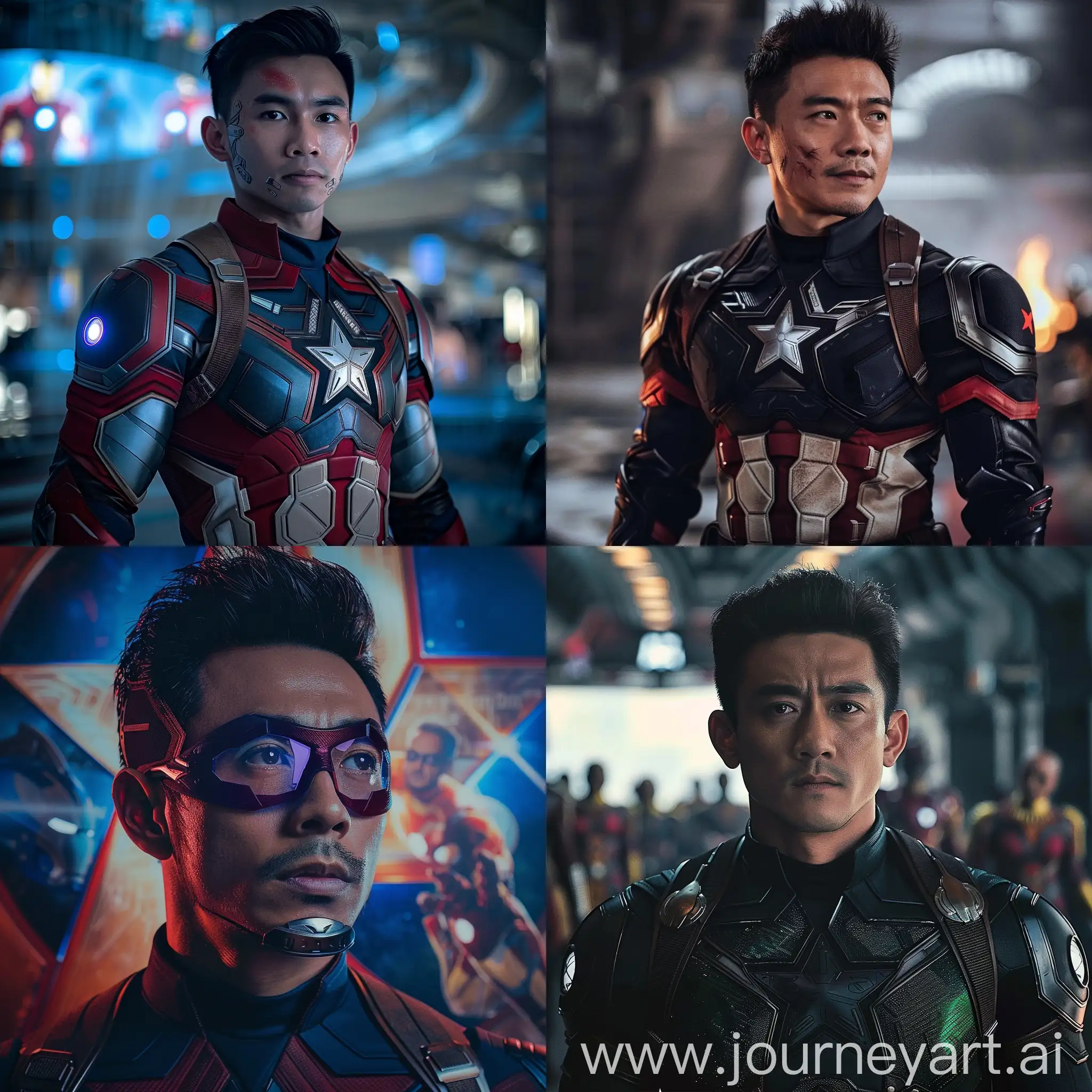 Real photo Si pitung become member of avengers in 2024