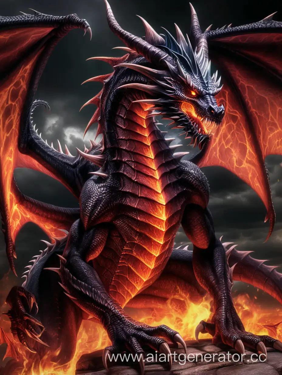 legendary dark eyed hell dragon final phace