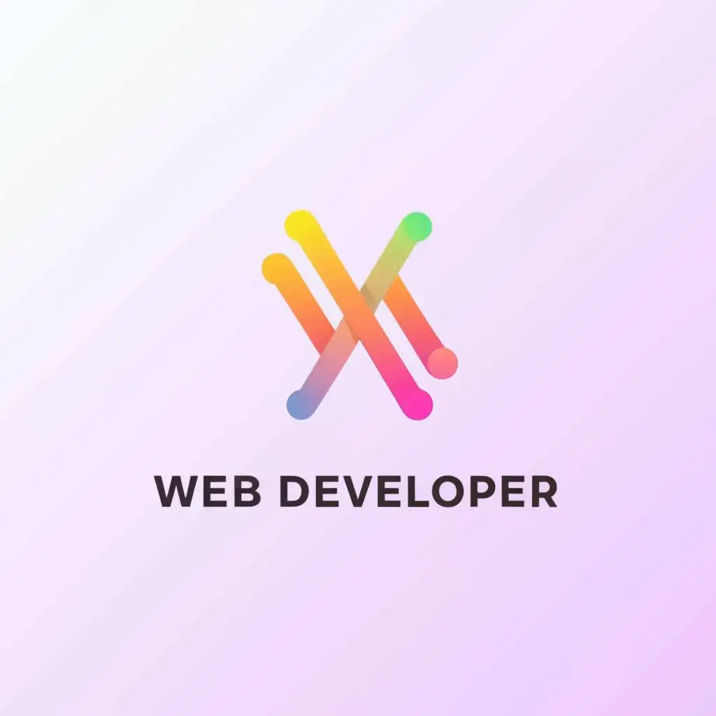 a logo design,with the text "Web Developer", main symbol:Teachnology,Moderate,be used in Technology industry,clear background