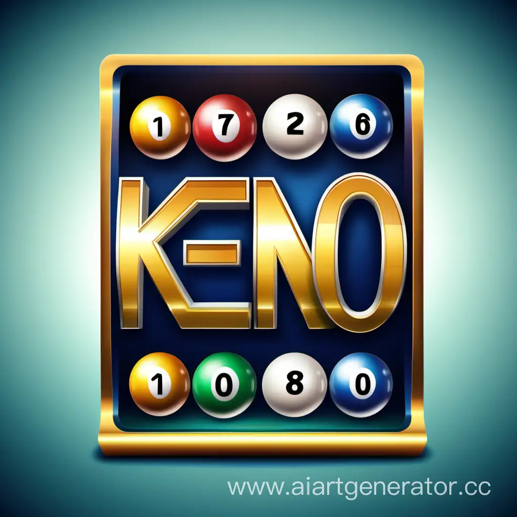 Realistic-4K-Keno-Lottery-Icon