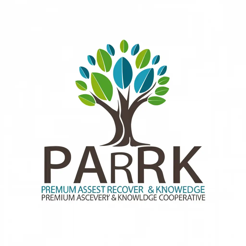 a logo design,with the text "P A R K", main symbol:premium assets recovery&knowledge co-operative L.T.D,Moderate,clear background