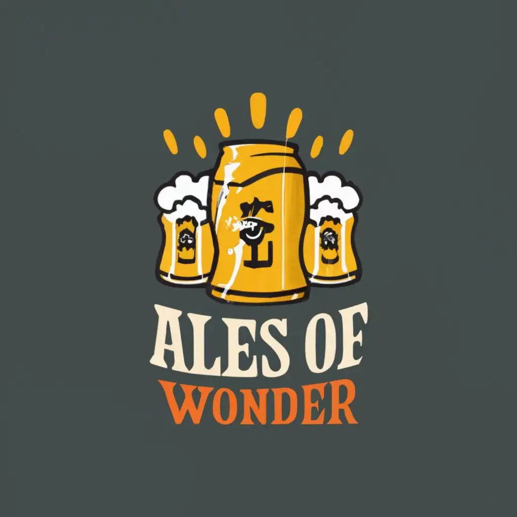 LOGO-Design-For-Ales-of-Wonder-Celebrating-Great-Britain-and-Irelands-Craft-Beers