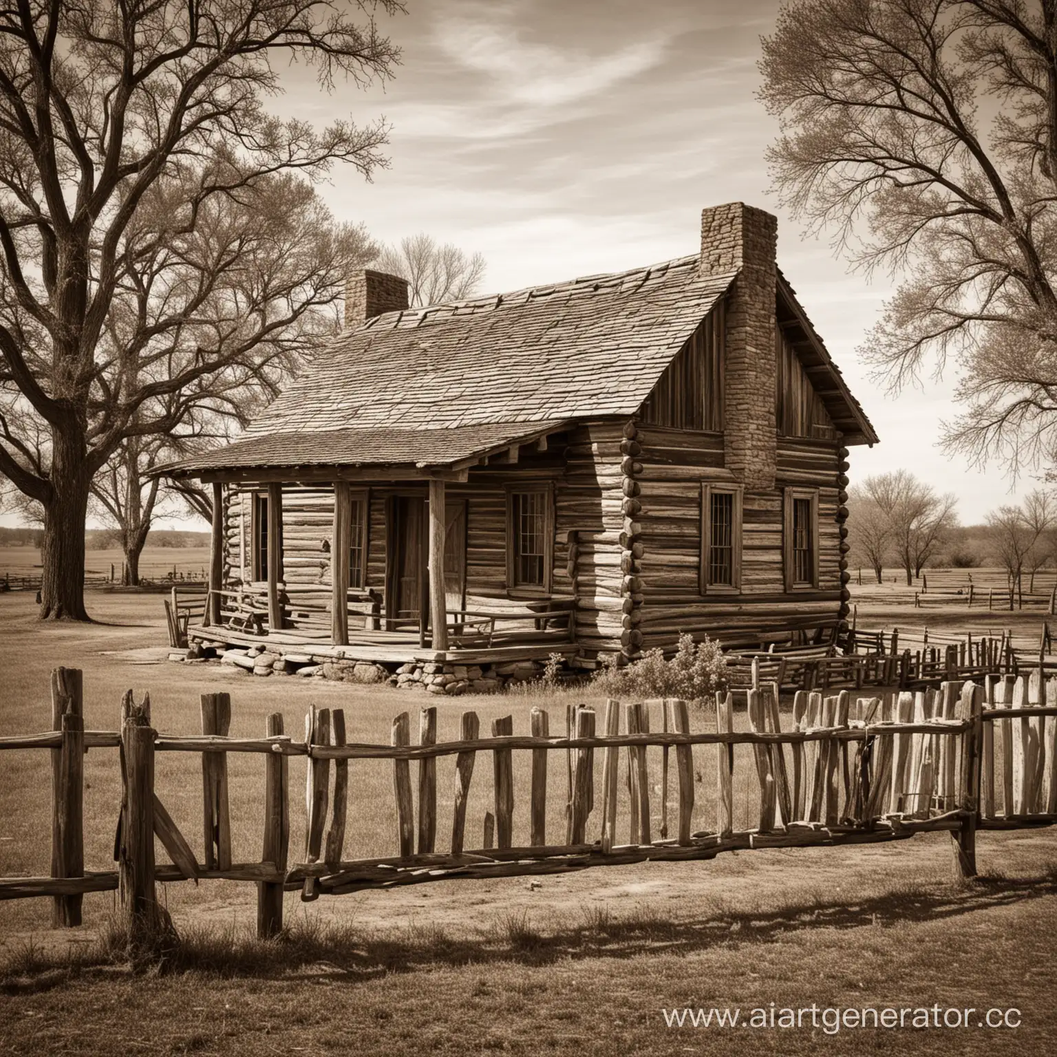 Pioneer-Family-Homestead-Rustic-Cabin-in-the-Wilderness
