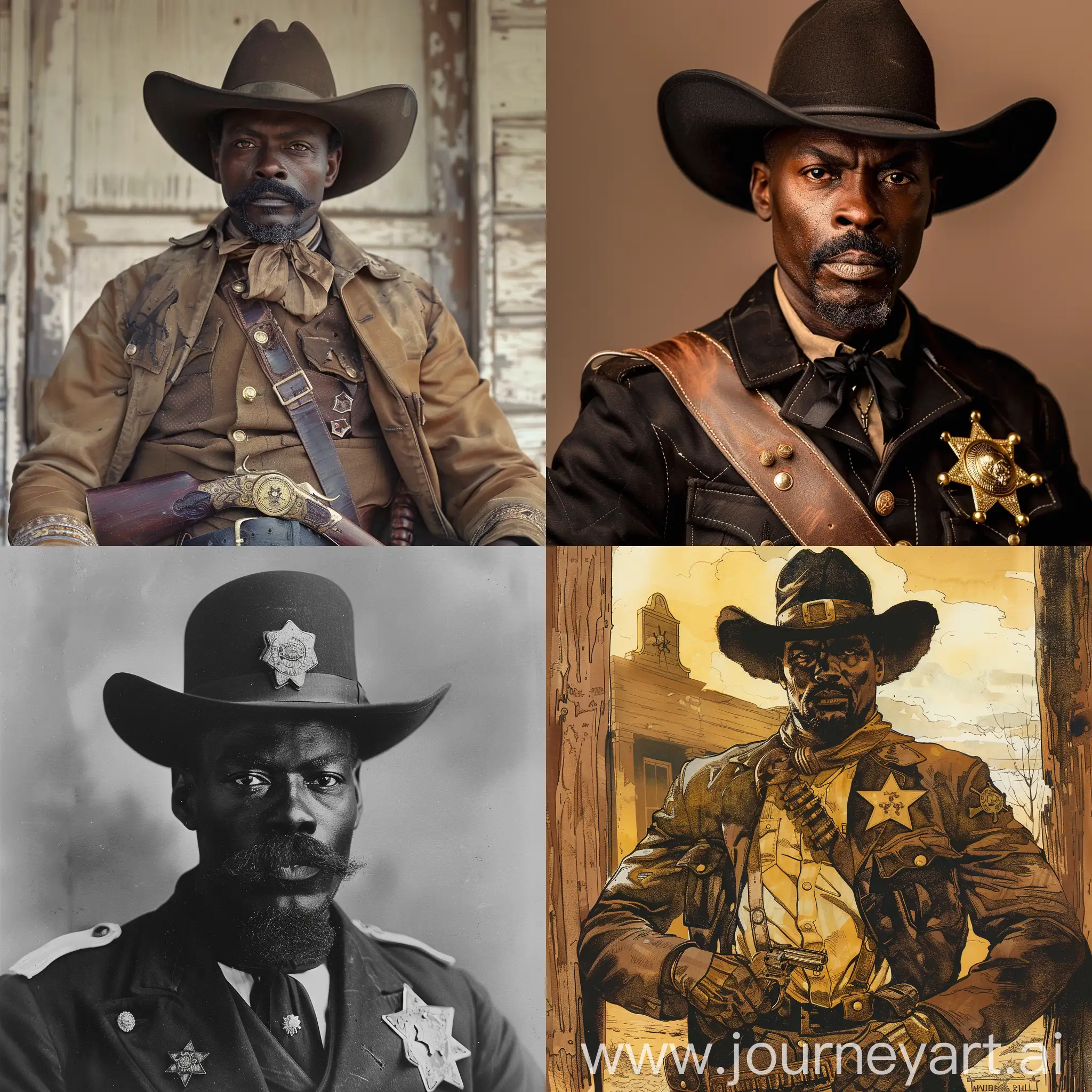Black-Sheriff-in-the-Old-West-Lone-Protector-of-Law-and-Order