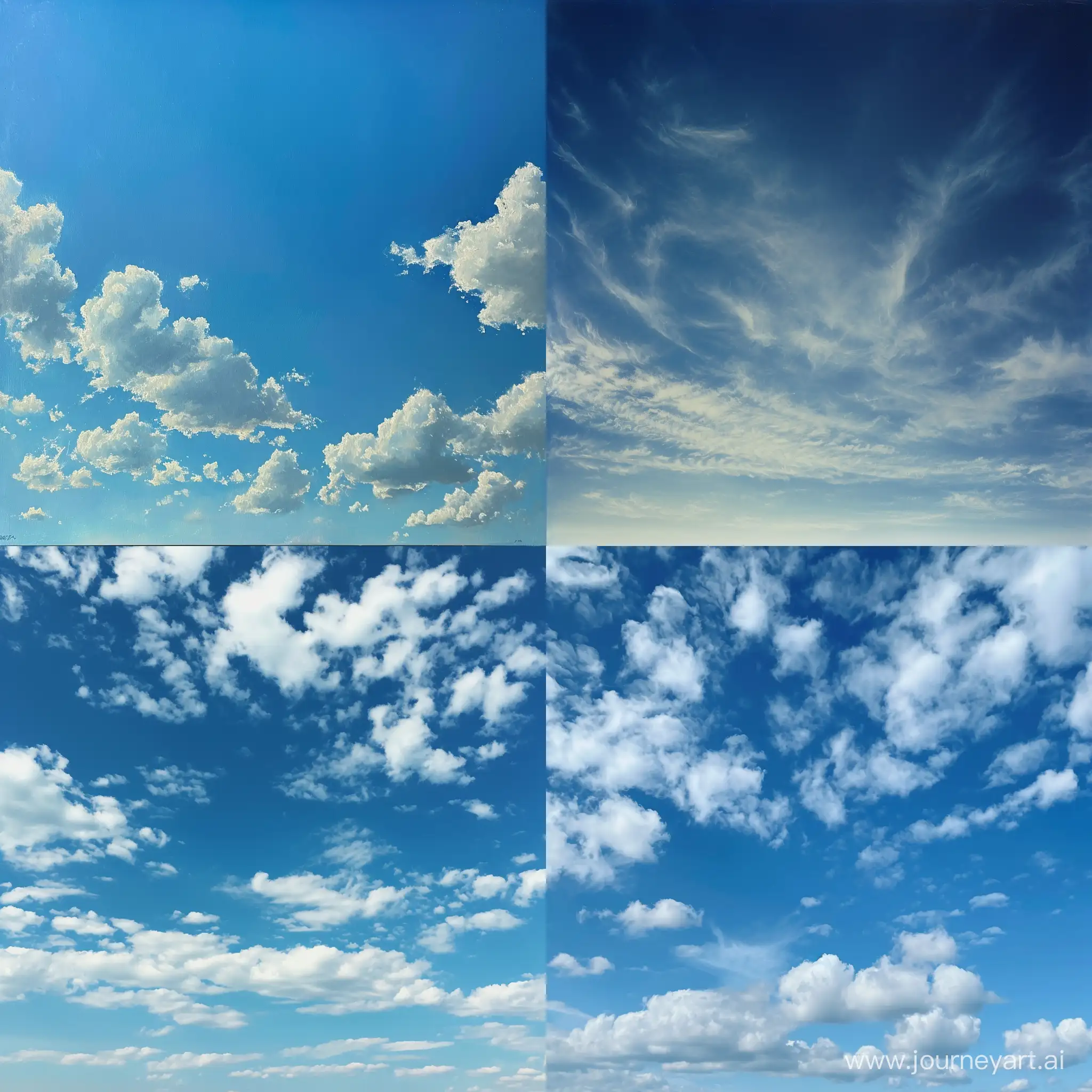 Vivid-Blue-Sky-Landscape-with-No-Clouds