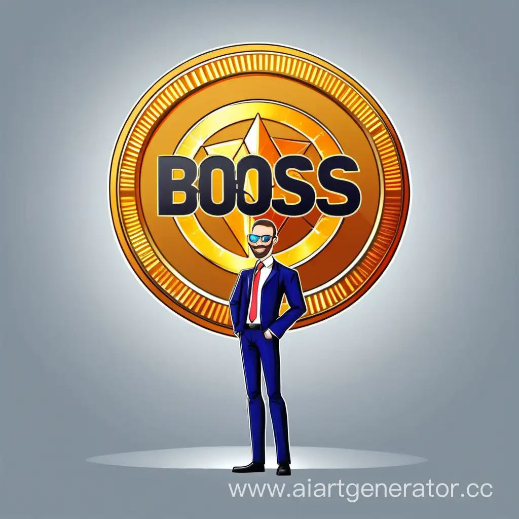 Cryptocurrency-Boss-with-Bold-BOSS-Inscription