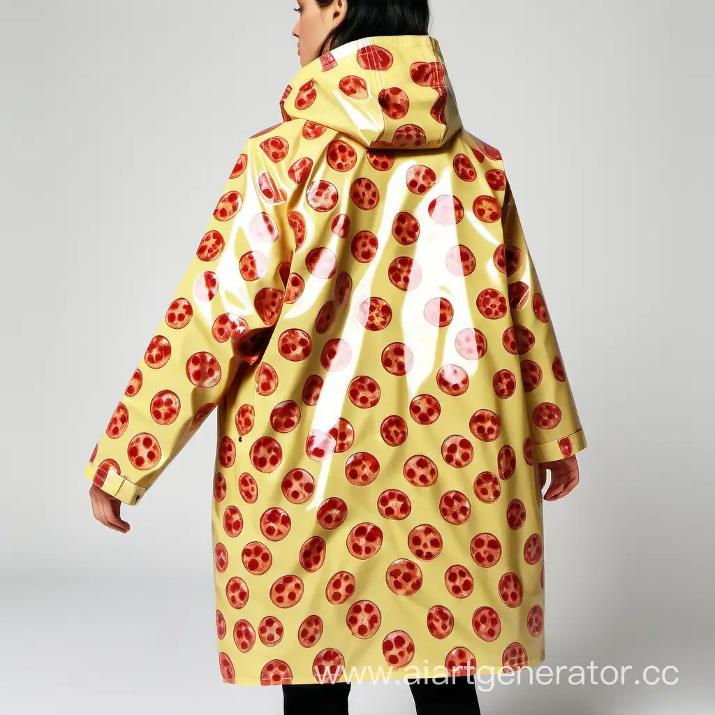 Colorful-Pizza-Print-Raincoat-Stylish-Outerwear-for-Rainy-Days