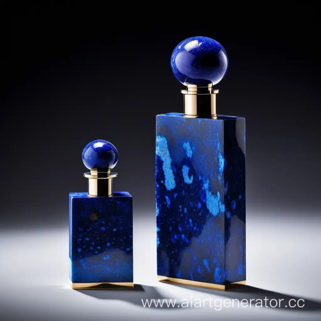 Exquisite-Azurite-Perfume-Bottle-Front-and-Side-View