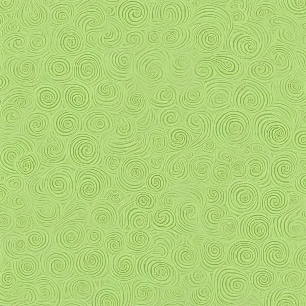 PISTACHIO GREEN color with subtle swirls print