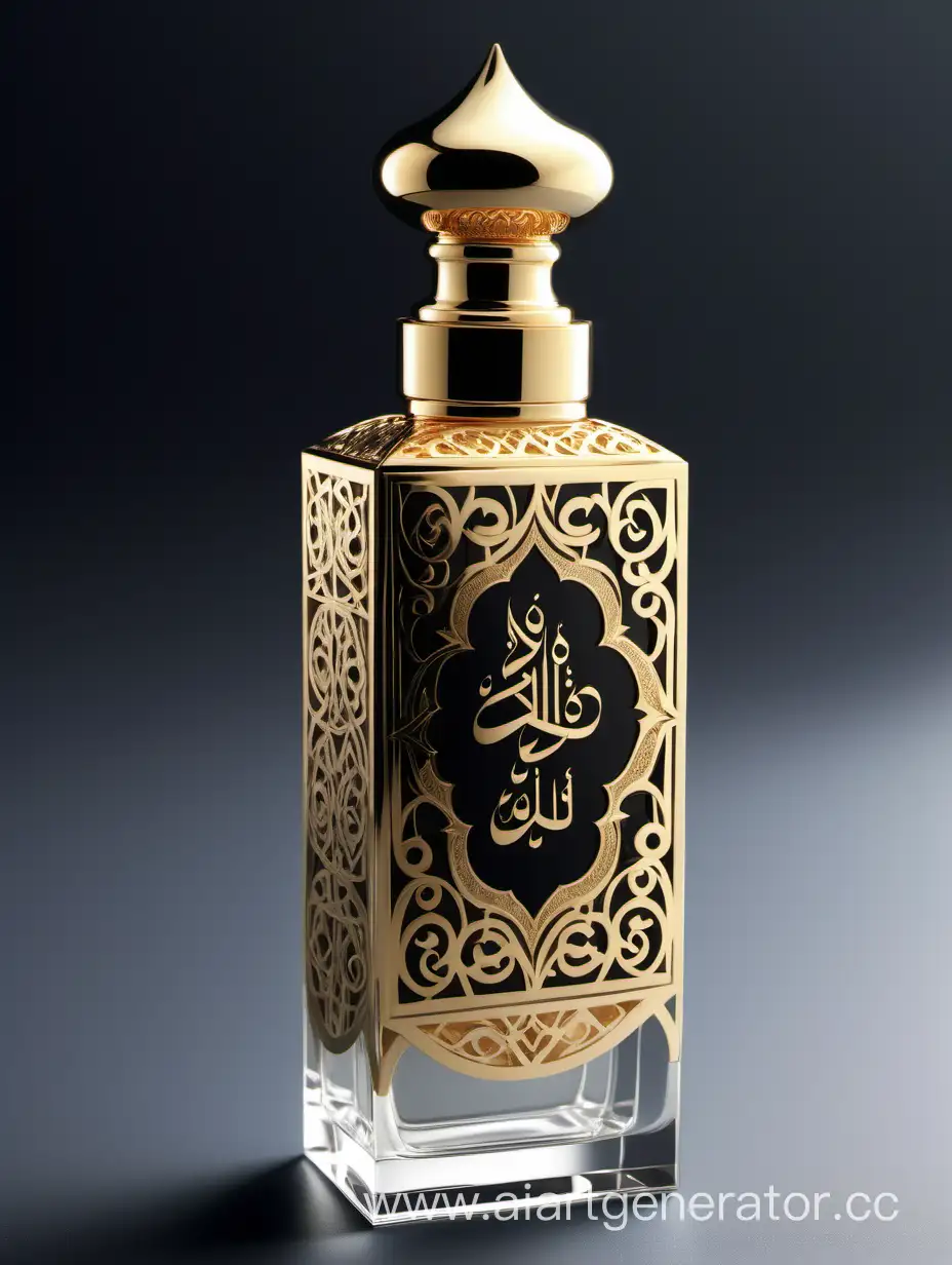 Exquisite-Luxury-Perfume-Bottle-with-Arabic-Calligraphic-Ornamental-Cap