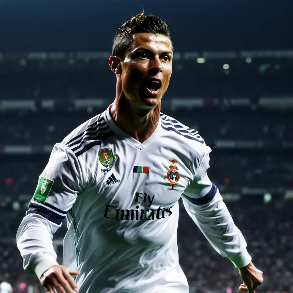 Cristiano Ronaldo in Action Masterful Soccer Skills Display