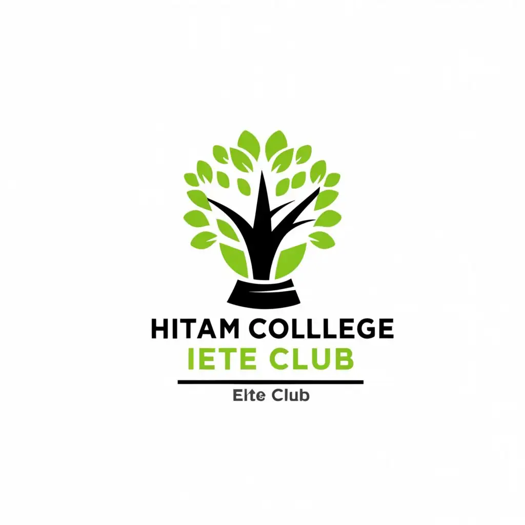 LOGO-Design-for-HITAM-College-IETE-Club-Green-Tree-Symbol-with-Clear-Background-for-Educational-Excellence