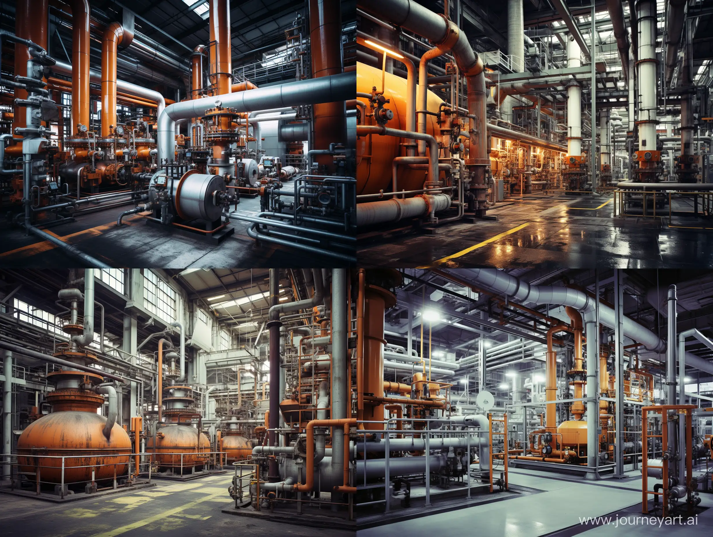 Industrial-Manufacturing-Plant-with-Metal-Tank-and-Machinery