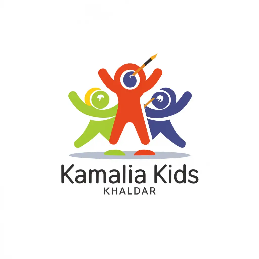 LOGO-Design-for-Kamalia-Kids-Khaddar-Playful-Kids-Symbol-on-a-Clean-Background