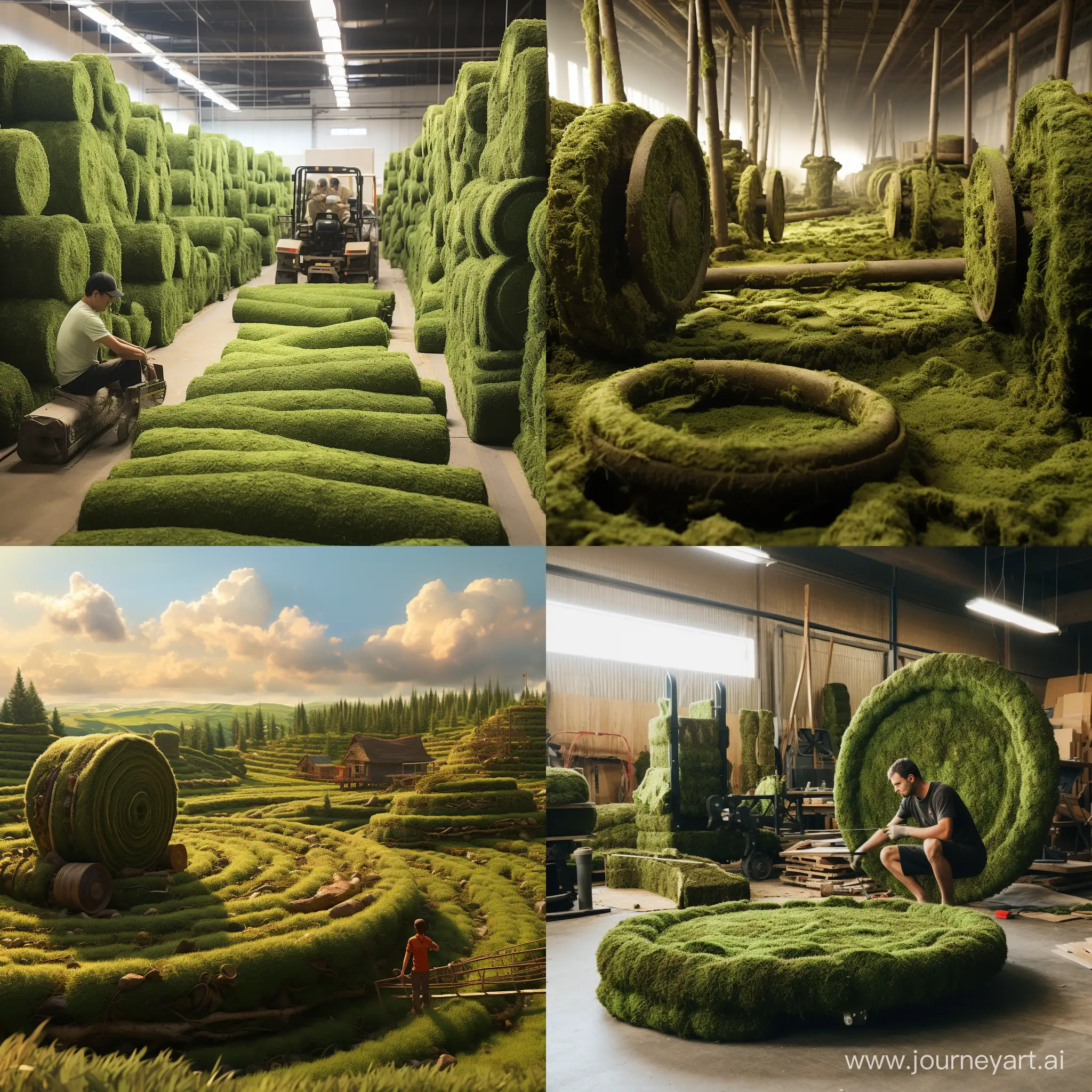 HighQuality-Rolled-Sod-Production-Premium-Sod-Roll