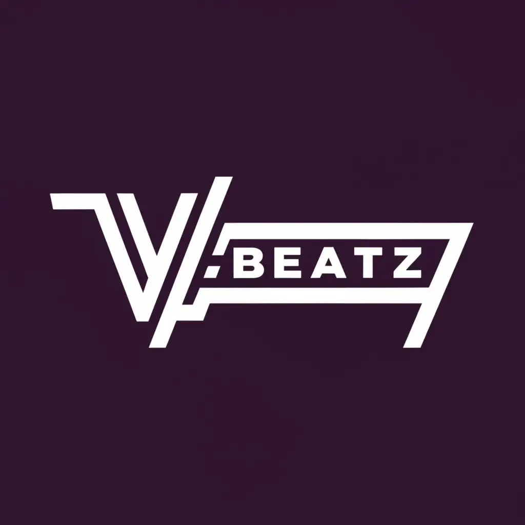 a logo design,with the text "Vibeatz ", main symbol:€,Moderate,be used in Entertainment industry,clear background