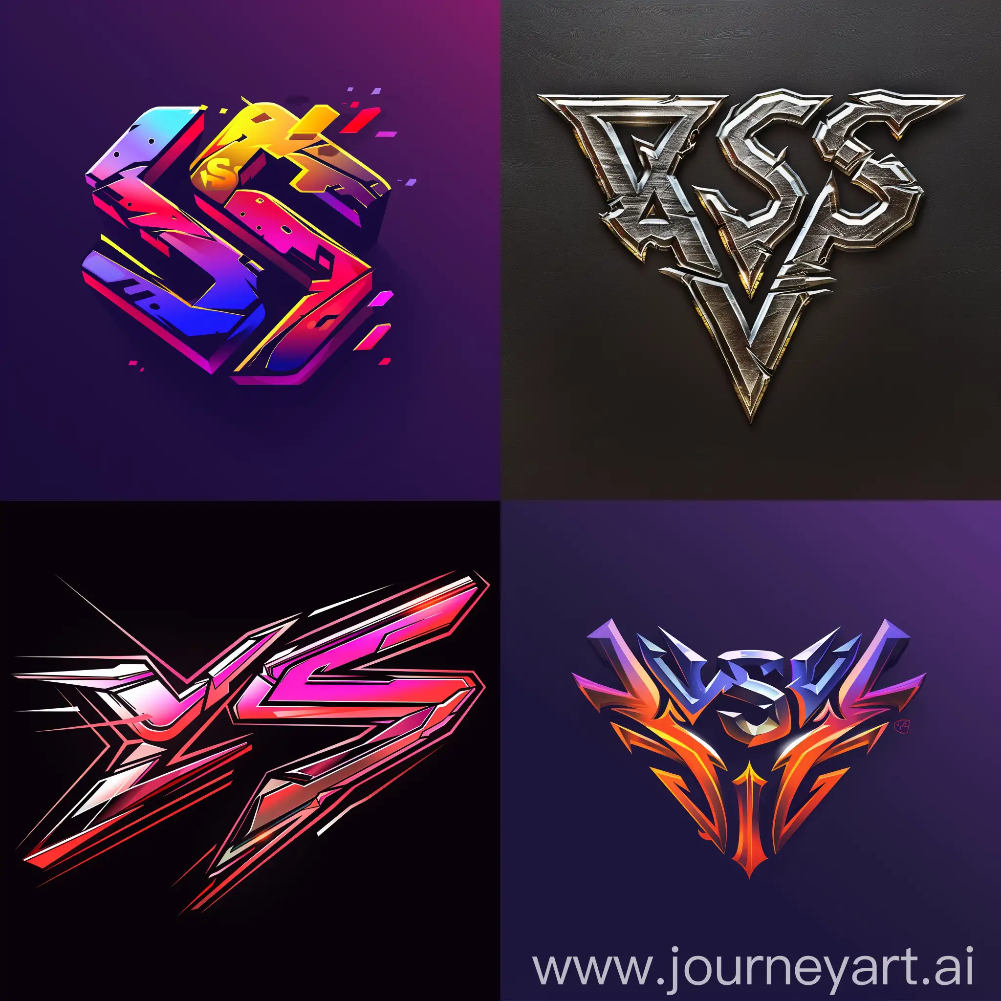 Dynamic-YSS-Game-Logo-with-Unique-Style-and-Vibrant-Colors