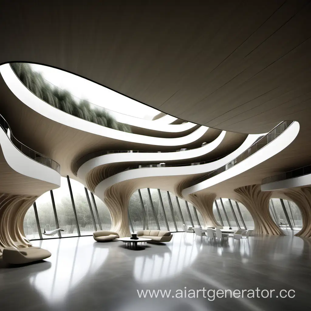 Органическая архитектура будущего
 здание прямоугольной формы повышенной этажности 