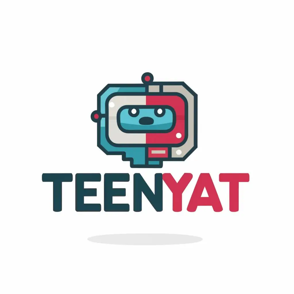 logo, computer, ROBOT, SYSTEM PARTS, with the text "TEENYAT", typography, be used in Technology industry