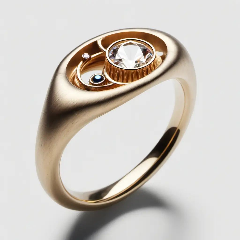 Elegant BodyInspired Ring with Aesthetic Appeal