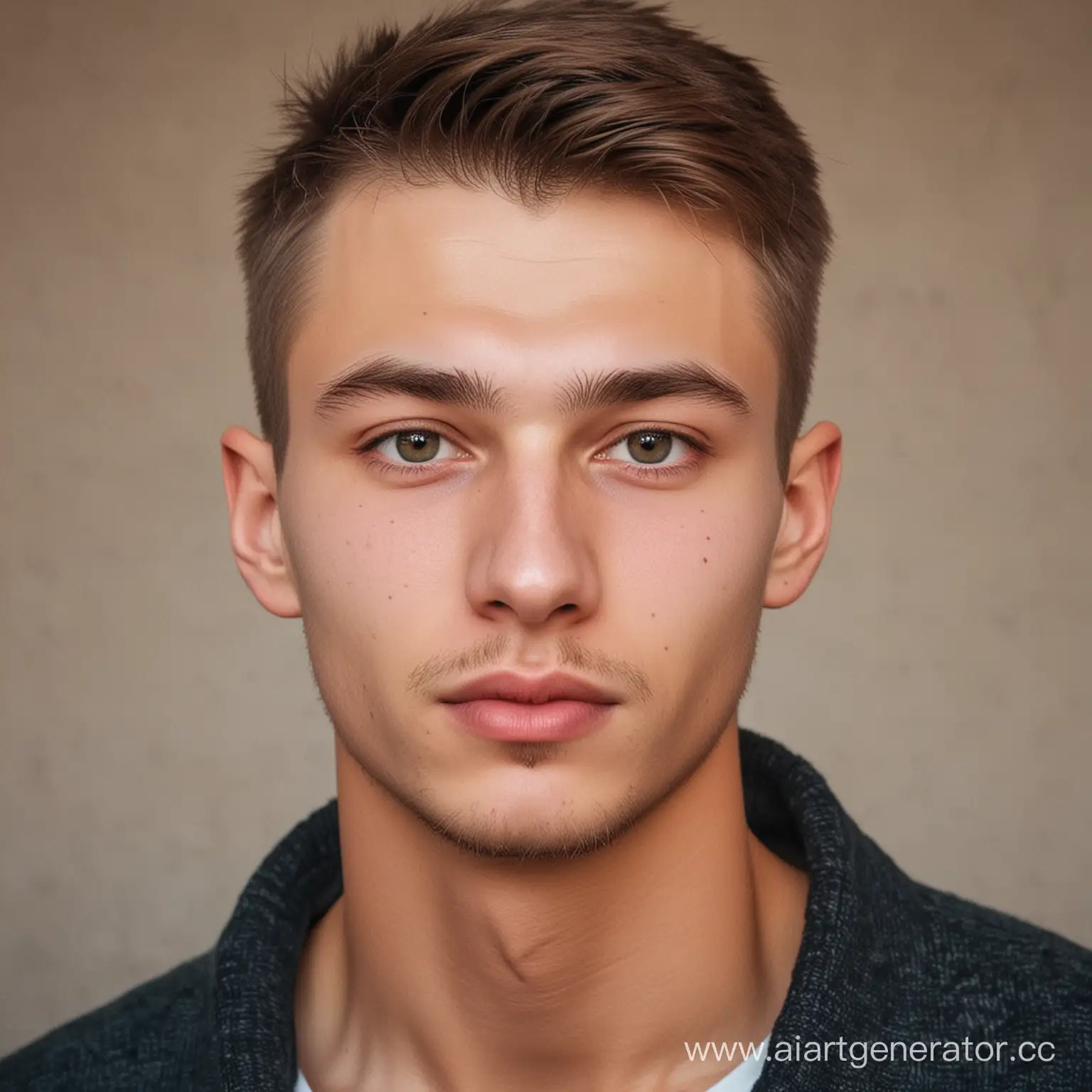 Young-Russian-Man-in-Traditional-Clothing-Posing-Outdoors