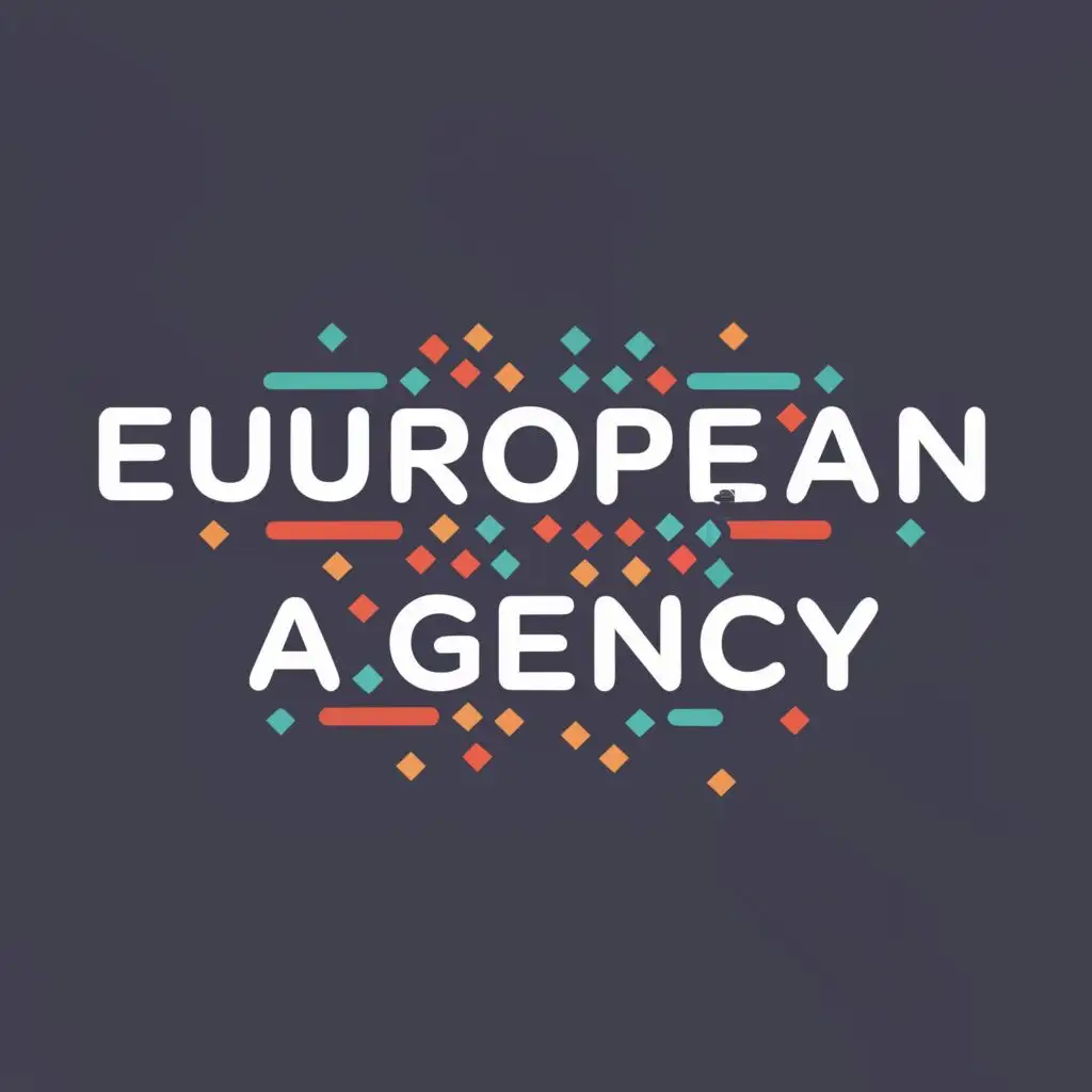 logo, European Agency, with the text "Avrupanin Ajansi", typography, be used in Entertainment industry