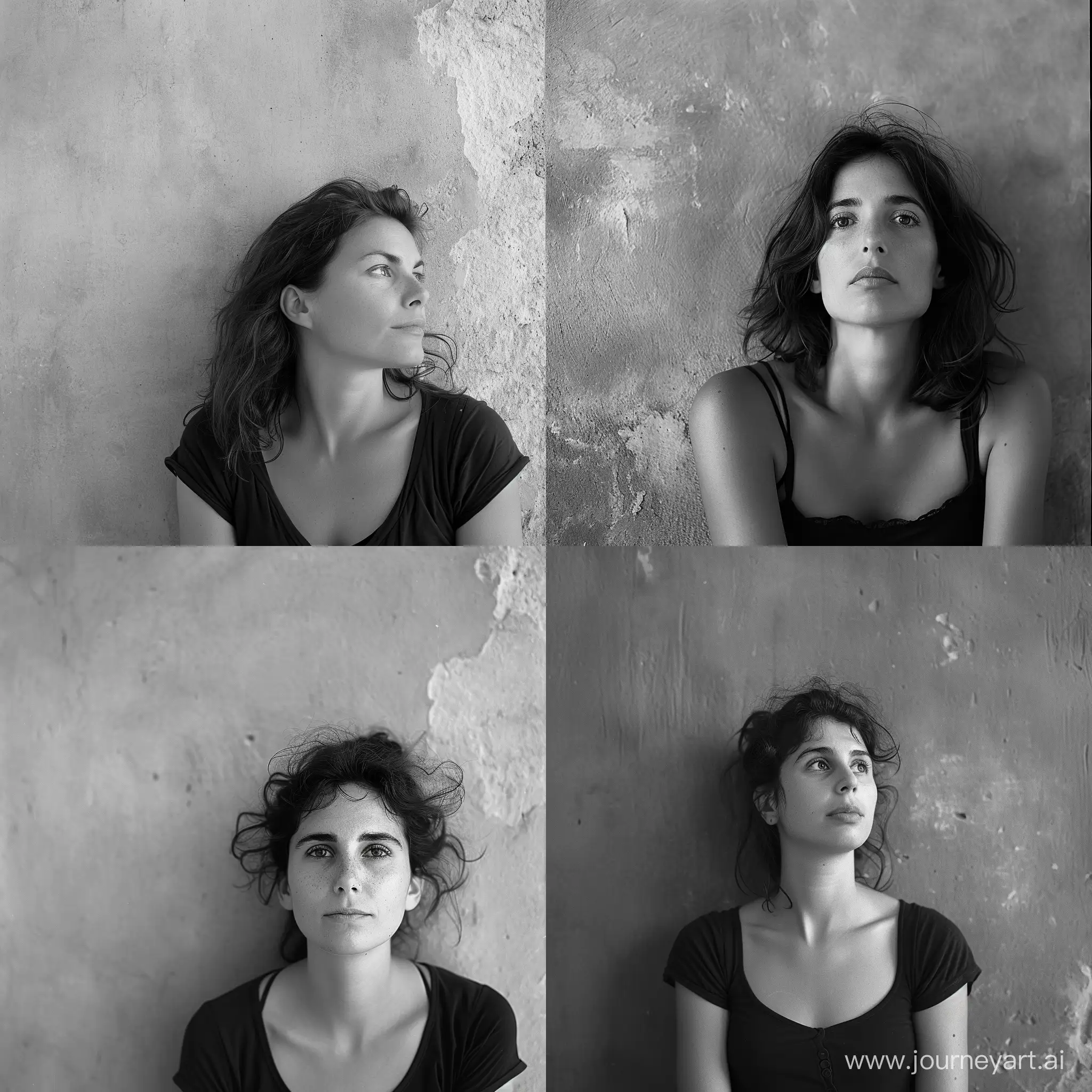 Serene-40YearOld-Spanish-Woman-in-Kodak-TriX-400-Portrait