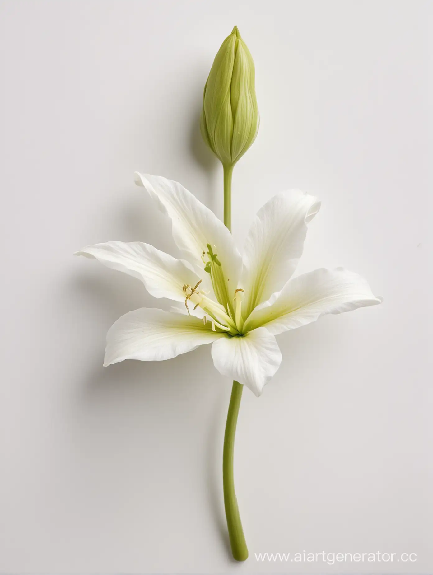 Amarnath-Flower-on-White-Background-Exquisite-Blossom-in-Serene-Setting