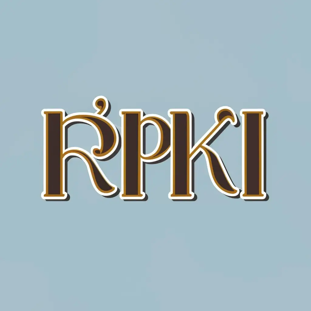 a logo design,with the text "RIPKI", main symbol:SIMPLE AND CLASSY WITH RIP WORD AND 2007,Moderate,clear background