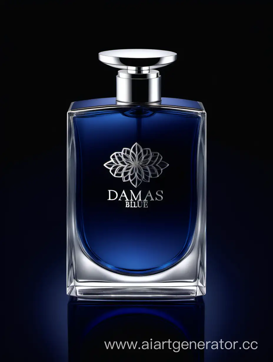 Luxurious-Silver-and-Dark-Blue-Perfume-with-Intricate-3D-Details