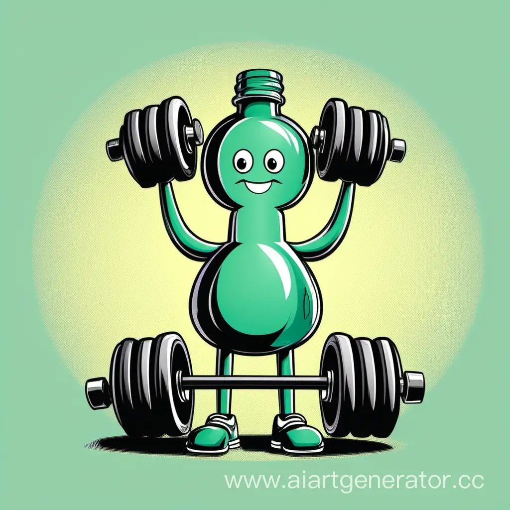 Cartoonish-Hands-Lifting-Dumbbells-for-Fitness-Fun