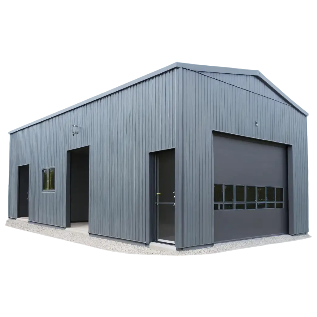 mordern steel buildings 
