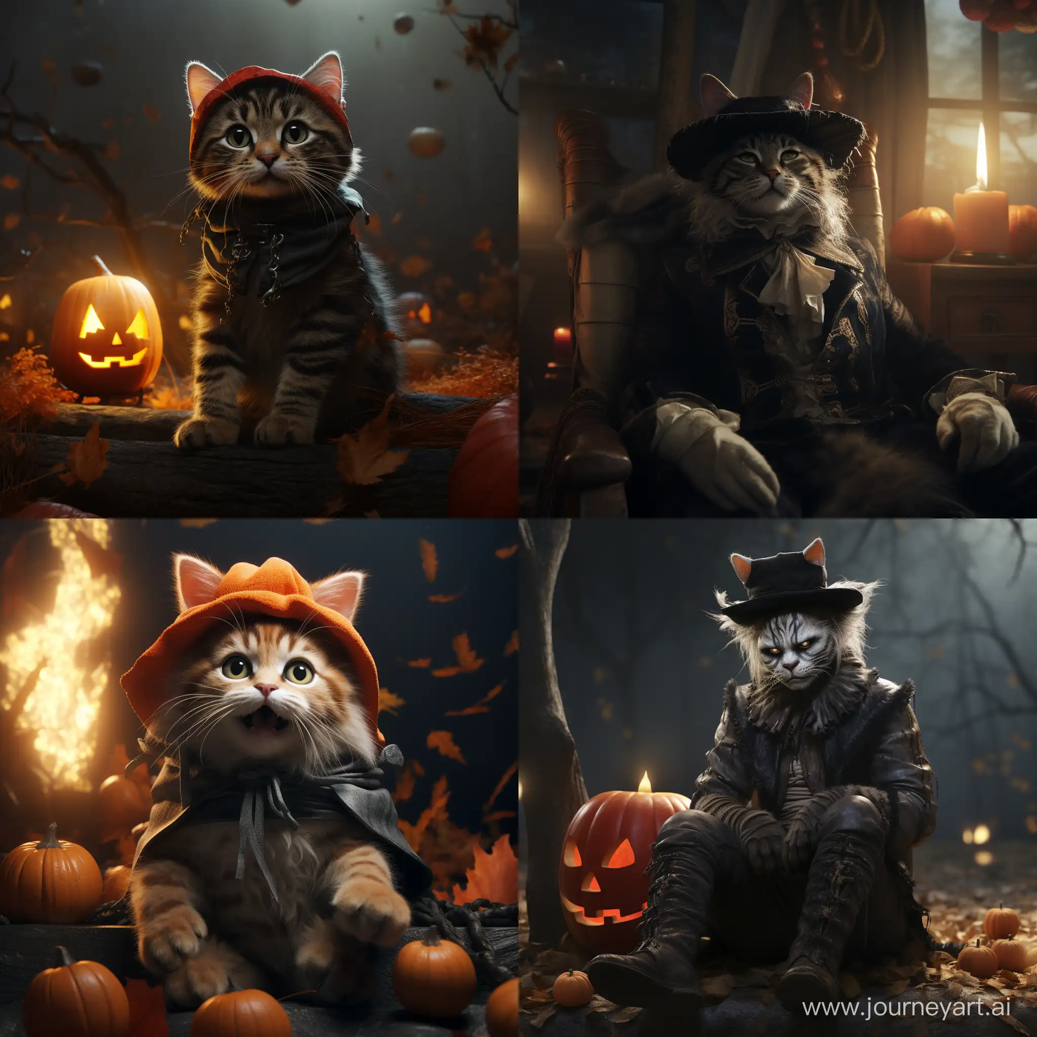 Clever-Cat-in-Halloween-Boots-Celebrates-in-Vibrant-4K-Cinematics