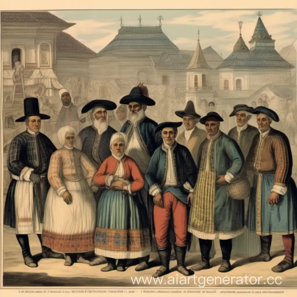 imaginea locuitorilor Chișinăului din secolul XVIII -