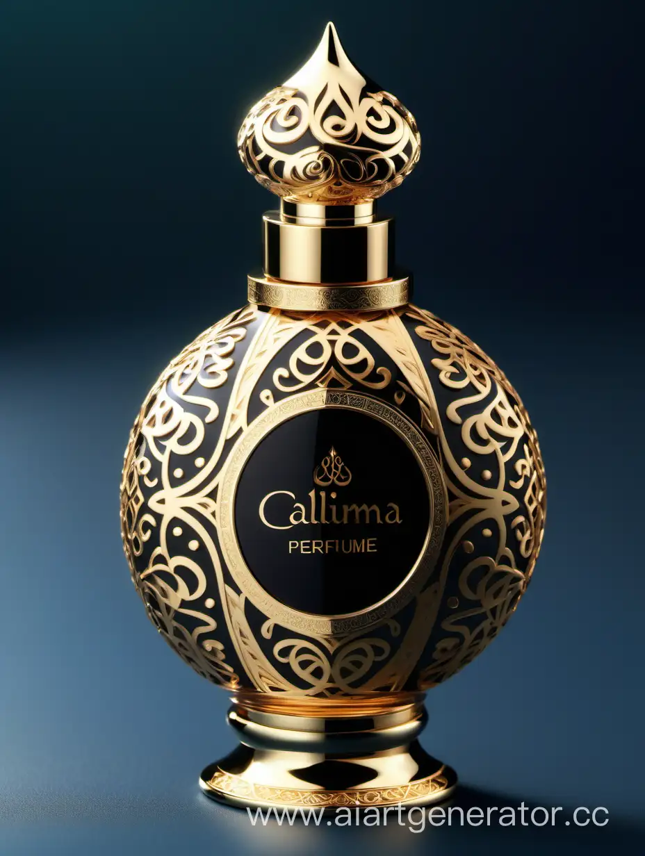 Luxury-Perfume-with-Arabic-Calligraphic-Ornamental-Cap